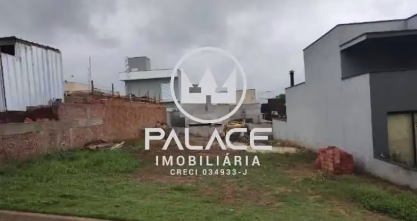 Terreno em condomínio fechado à venda no Jardim São Francisco, Piracicaba 
