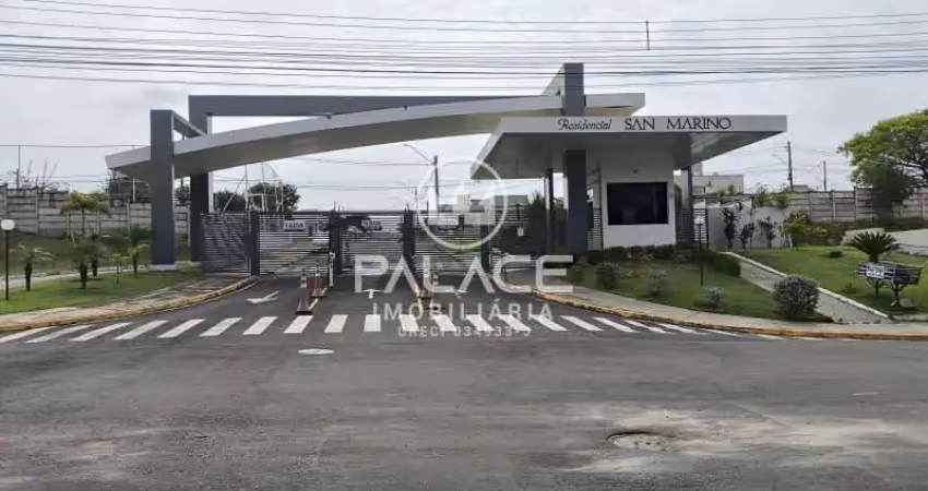 Terreno em condomínio fechado à venda no Conjunto Residencial Vitório Cezarino, Rio das Pedras 