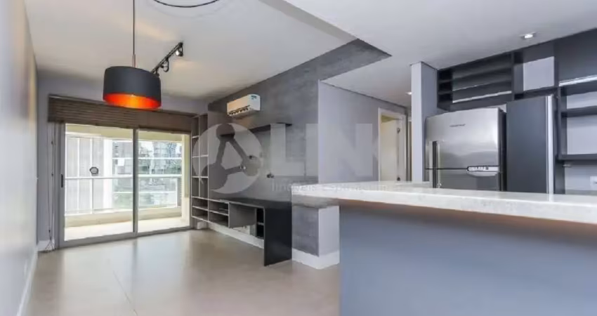 Apartamento alto padrão com 1 dormitório 1 suíte e 1 vaga de garagem à venda no trend nova carlos gomes no bairro petrópolis