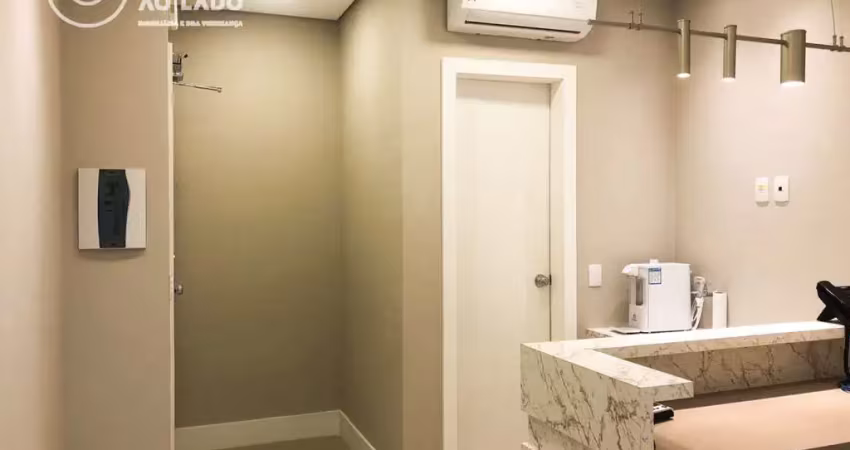 Sala/conjunto mobiliado 35m² no batel - curitiba/pr.
