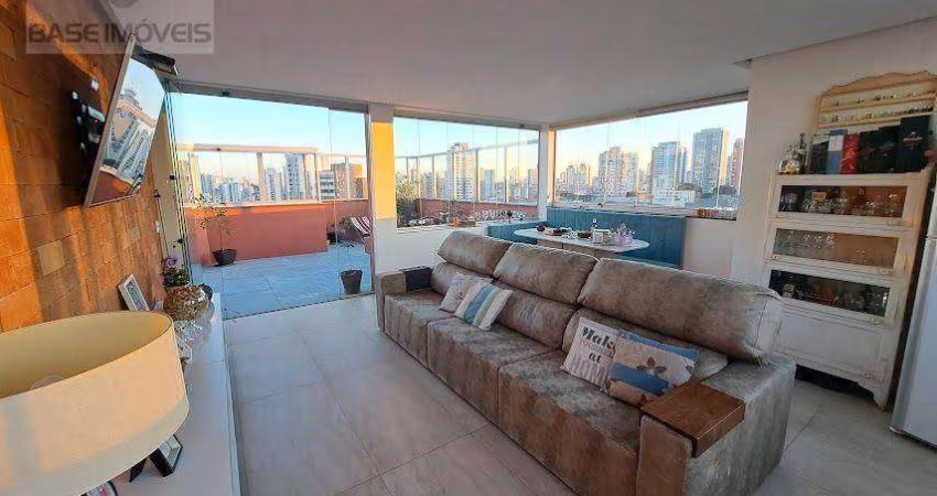 Cobertura com 3 dormitórios à venda, 161 m² por R$ 1.190.000,00 - Ipiranga - São Paulo/SP