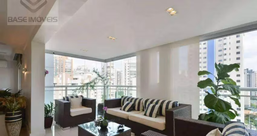 Apartamento com 3 dormitórios à venda, 162 m² por r$ 2.910.000,00 - chácara klabin - são paulo/sp