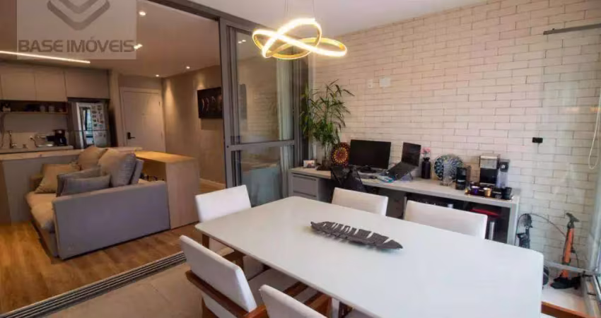 Apartamento com 2 dormitórios à venda, 75 m² por r$ 1.450.000,00 - brooklin - são paulo/sp