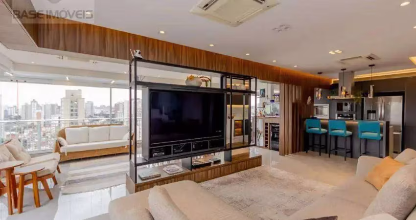 Cobertura com 3 dormitórios à venda, 175 m² por r$ 3.000.000,00 - vila mariana - são paulo/sp