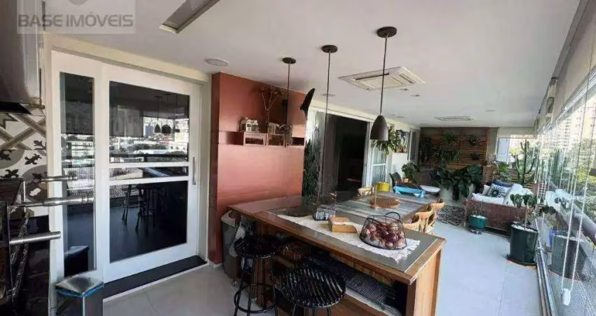 Apartamento com 3 dormitórios à venda, 194 m² por r$ 2.350.000,00 - bosque da saúde - são paulo/sp