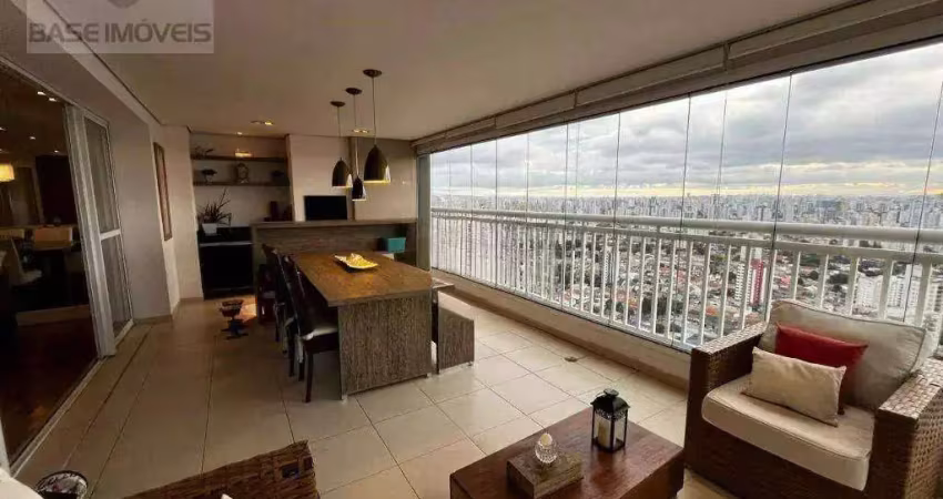 Apartamento com 3 dormitórios à venda, 143 m² por r$ 1.890.000,00 - alto do ipiranga - são paulo/sp