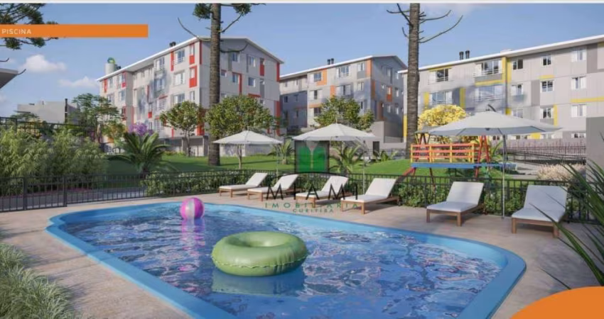 Apartamento Garden com 2 dormitórios à venda, 45 m² por R$ 418.052,00 - Santa Cândida - Curitiba/PR