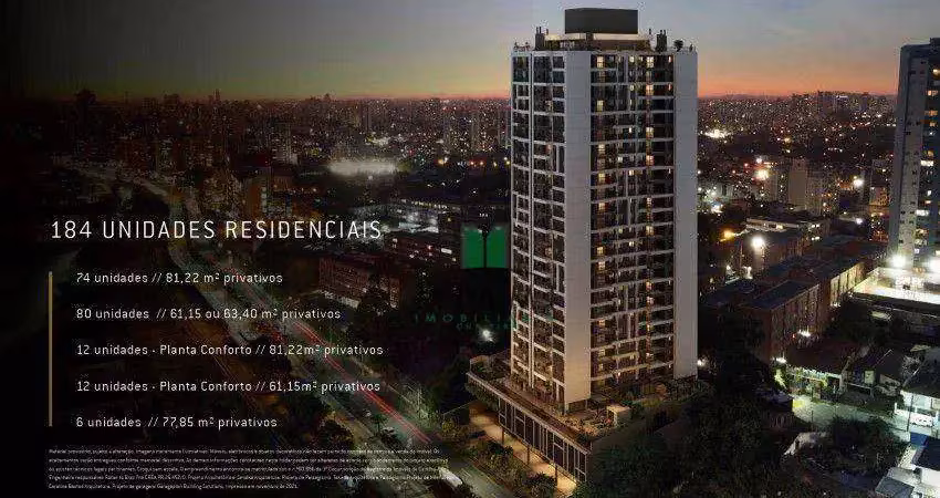 Apartamento com 3 dormitórios à venda, 77 m² por R$ 831.000,00 - Cristo Rei - Curitiba/PR