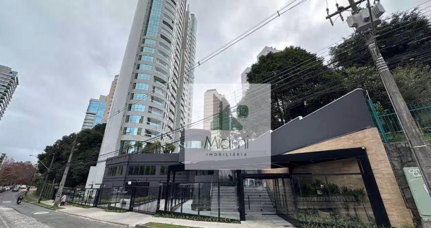 Apartamento com 4 dormitórios para alugar, 189 m² por R$ 14.700/mês - Mossunguê - Curitiba/PR