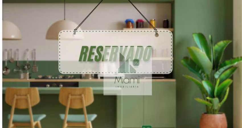 Apartamento com 2 dormitórios para alugar, 45 m² por R$ 2.345,00/mês - Novo Mundo - Curitiba/PR