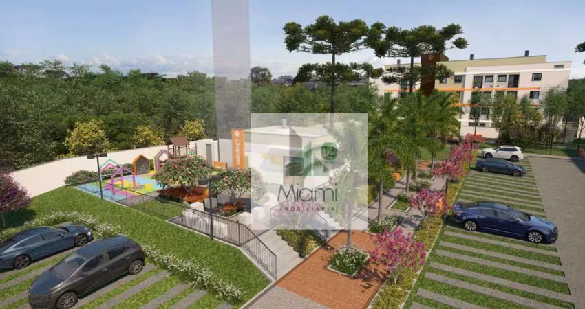 Apartamento com 3 dormitórios à venda, 63 m² por R$ 538.054 - Hauer - Curitiba/PR
