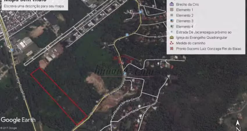 Terreno à venda na Estrada de Jacarepaguá, 3145, Itanhangá, Rio de Janeiro