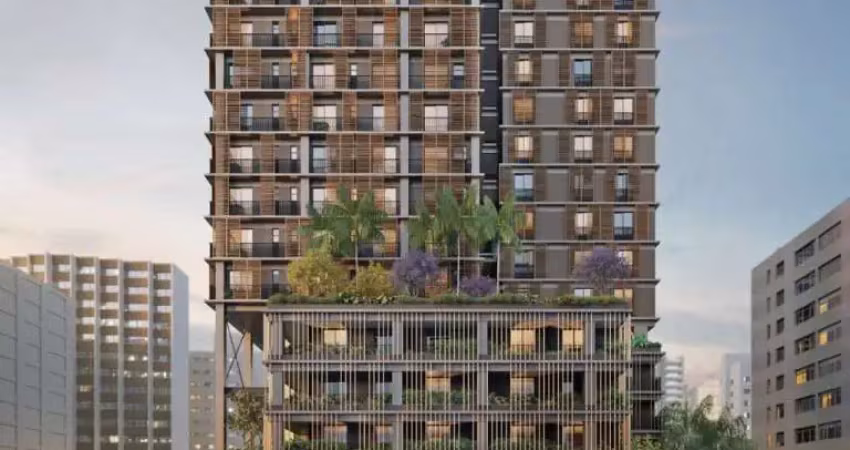 Studio à venda em são paulo, jardim paulista, com 1 quarto, 23,73m²