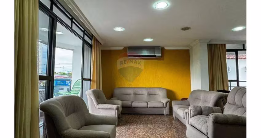 Apartamento no Coração do Vieiralves: 4 Suítes e Varanda Espaçosa no Edifício Marvic