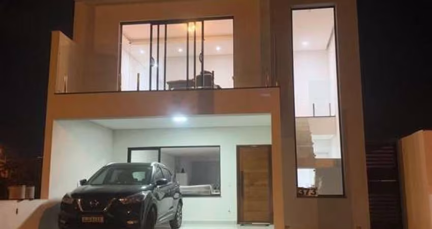 Sobrado à venda em Paulínia, Vila Monte Alegre IV, com 3 suítes, com 200 m², Terras da Estância