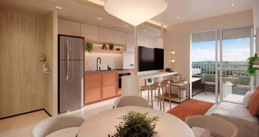 Apartamento à venda em Campinas, Parque Rural Fazenda Santa Cândida, com 2 quartos, com 57 m², Lazur