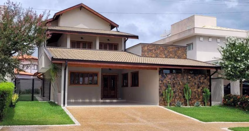 Casa à venda em Paulínia, Parque Brasil 500, com 4 suítes, com 428 m², Villa Lobos