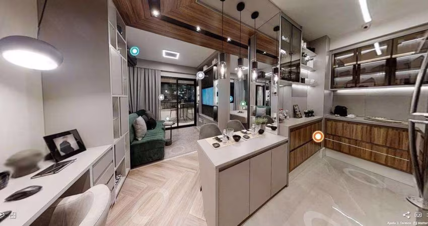 Apartamento à venda em Campinas, Centro, com 1 suíte, com 46 m², Sirius Patriani