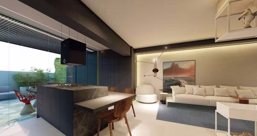 Apartamento com 1 dormitório à venda, 83 m² por R$ 650.000,00 - Brooklin Paulista - São Paulo/SP