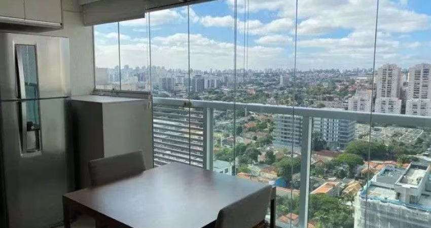 Apartamento com 1 dormitório para alugar, 34 m² por R$ 4.500,00/mês - Brooklin Paulista - São Paulo/SP