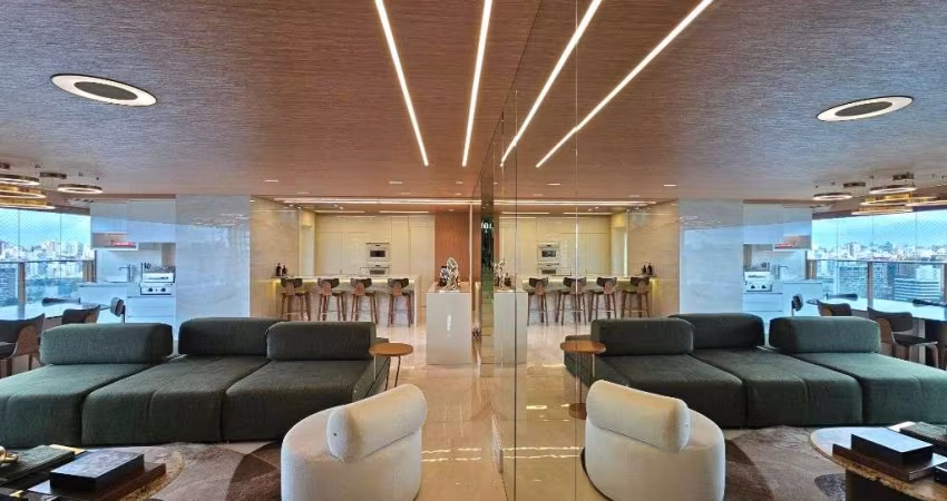 Apartamento com 3 dormitórios à venda, 147 m² por R$ 4.100.000,00 - Campo Belo - São Paulo/SP