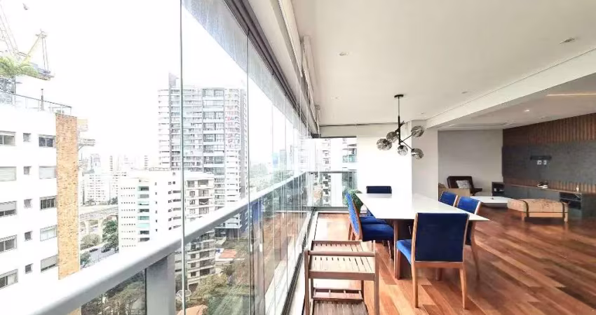 Apartamento com 3 dormitórios à venda, 192 m² por R$ 3.800.000,00 - Campo Belo - São Paulo/SP