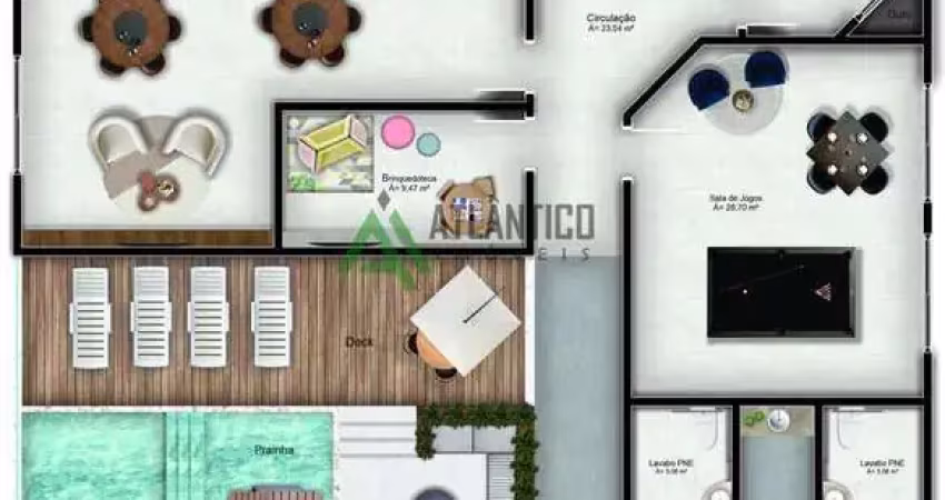 Apartamento com 2 quartos à venda na Rua Virgínio Reiser, 143, Gravata, Navegantes