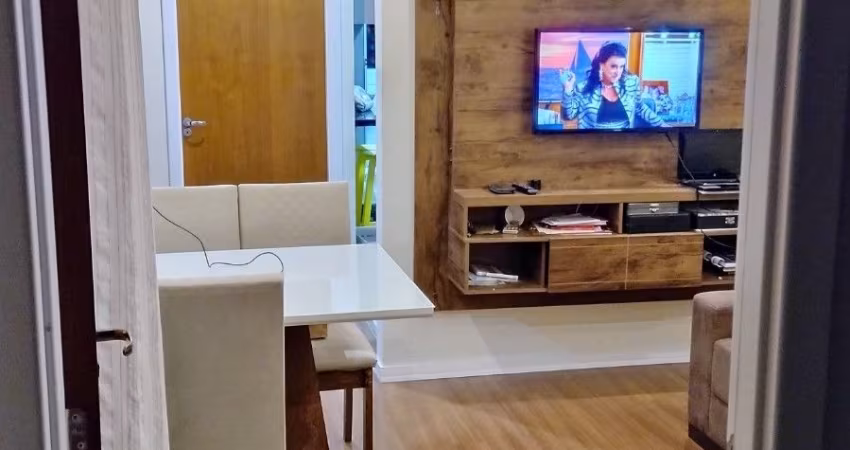 Lindo apto 2 dorm. 51M² semi-mobiliado,vg estac.