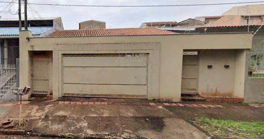 Casa com 3 dormitórios, amplos 170 m² - venda por r$ 450.000 ou aluguel por r$ 1.100/mês - parque residencial joão piza - londrina/pr