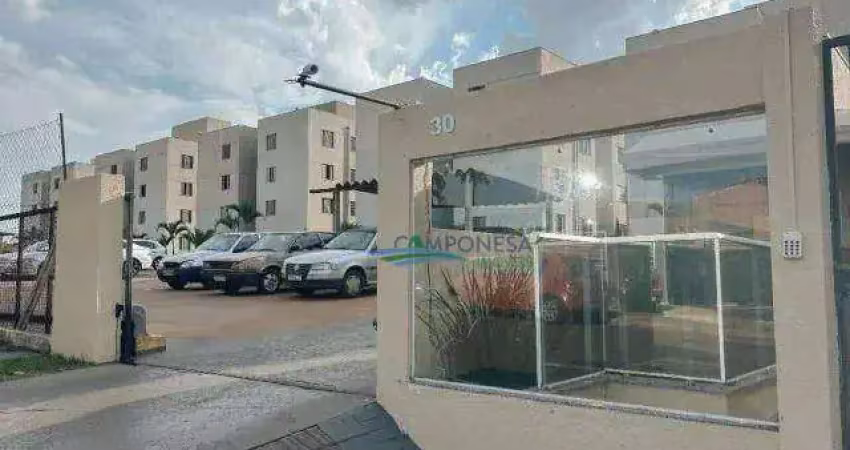 Apartamento com 2 dormitórios, 43 m² - venda por r$ 110.000,00 ou aluguel por r$ 1.050,00/mês - perobinha - londrina/pr