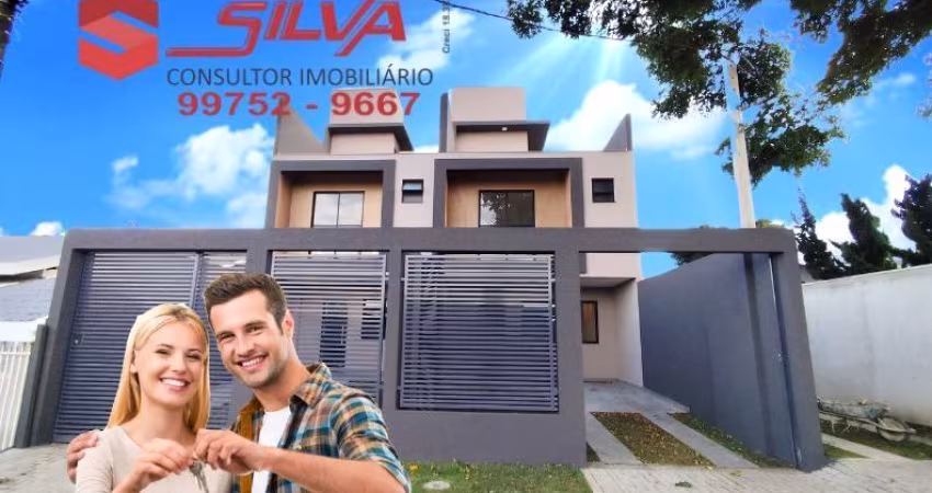 Sobrado  Triplex c/129m² - 03 Qtos sendo 01 Suíte  - Terraço -  Bairro Pinheirinho - Curitiba