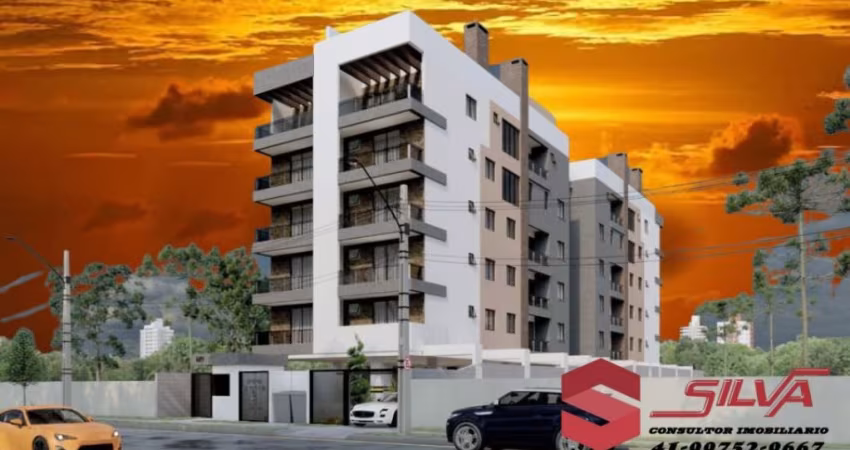 Apartamentos c/89m² - 03 Qtos sendo 01 Suíte c/ Sacada, Sala de Estar c/Churrasqueira -  Centro de Pinhais - Pr