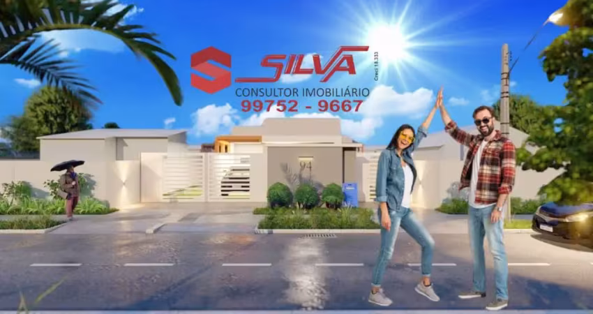 Casa  c/ 65m² - 03 Quartos sendo  01 Suíte -  Churrasqueira - Bairro  Uberaba - PR