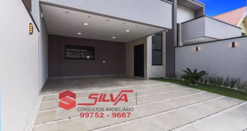 Casa Térrea Alto Padrão com 3 Quartos e Amplo Quintal – Bairro Aristocrata – São José dos Pinhais