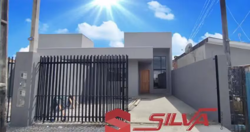Casa  c/ 70m² - 03 quartos  - com quintal -  churrasqueira - alto tarumã - pinhais - pr
