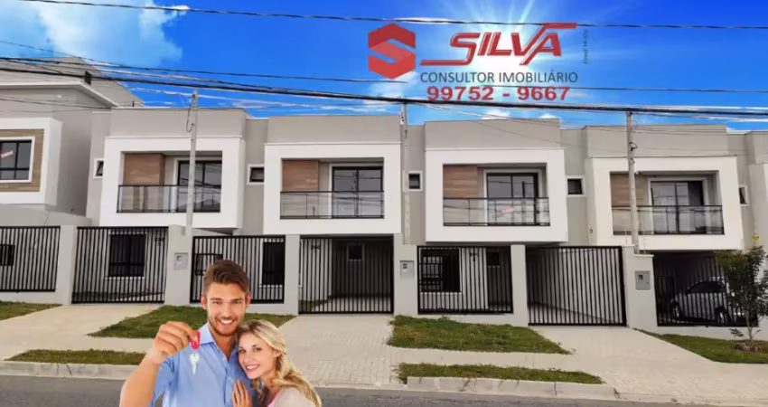 Sobrado c/ quintal c/105m² - 03 quartos sendo 01 suíte c/ sacada -pinheirinho - curitiba
