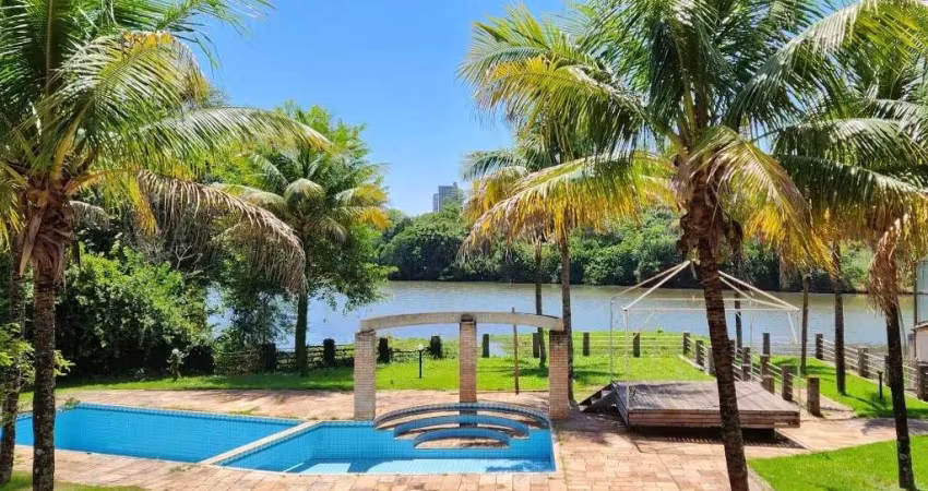 Excepcional casa para venda na beira no Lago Igapó, com 757m² úteis - R$6.200.000,00