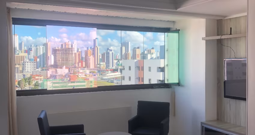 Apartamento todo  mobiliado