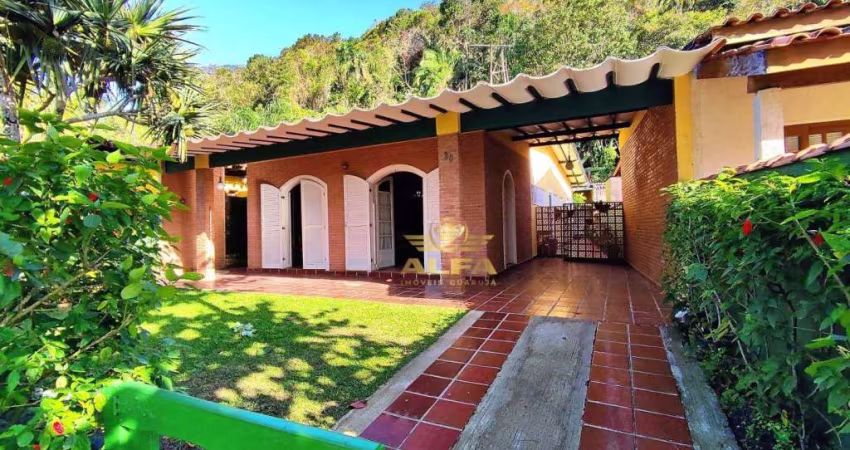 Casa à venda com 3 dormitórios - Condomínio com segurança e lazer - Jardim Albamar, Guarujá/SP