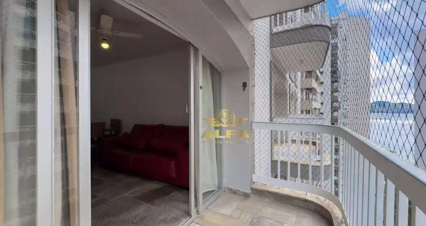 Apartamento com 3 dormitórios à venda, 102 m² por r$ 500.000,00 - pitangueiras - guarujá/sp