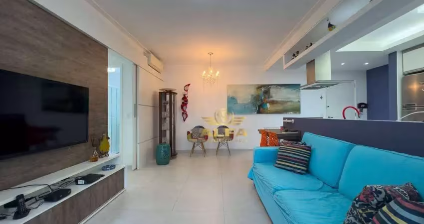 Varanda gourmet | vista mar | lazer | prédio novo | 3 dormitórios (2 suítes), 2 vagas, apartamento na praia das pitangueiras, guarujá-sp