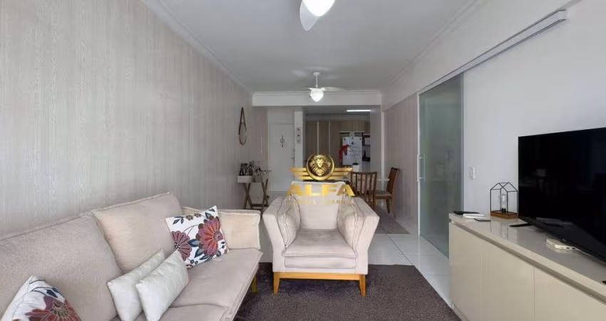 Reformado | Varanda com vista livre | Despesa baixa | 2 Dormitórios, 1 Vaga, Apartamento na Praia das Astúrias, Guarujá-SP.