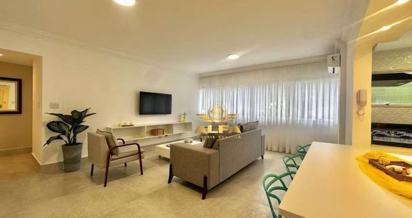 Apartamento À venda na praia do Tombo | Alfa imóveis Guarujá.