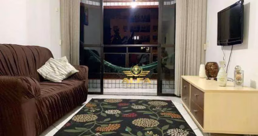 Apartamento com 3 dormitórios à venda, 90 m² por r$ 440.000,00 - tombo - guarujá/sp