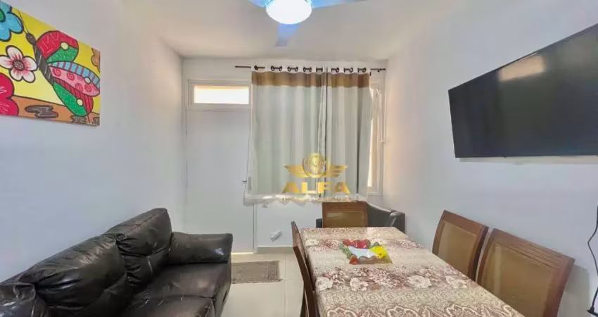 Apartamento com 2 dormitórios à venda, 65 m² por r$ 320.000,00 - pitangueiras - guarujá/sp