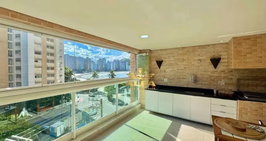 Apartamento à venda na praia das astúrias | alfa imóveis guarujá
