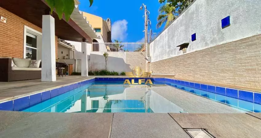 Casa à venda na enseada no guarujá | alfa imóveis guarujá