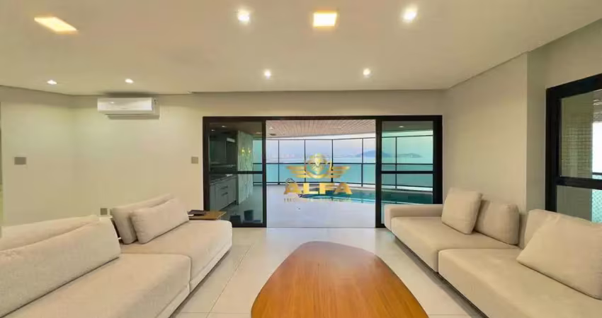 Apartamento à venda na praia das  astúrias no guarujá | alfa imóveis guarujá
