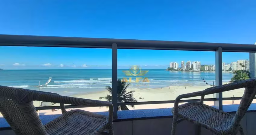 Apartamento à venda na praia das pitangueiras | alfa imóveis guarujá.