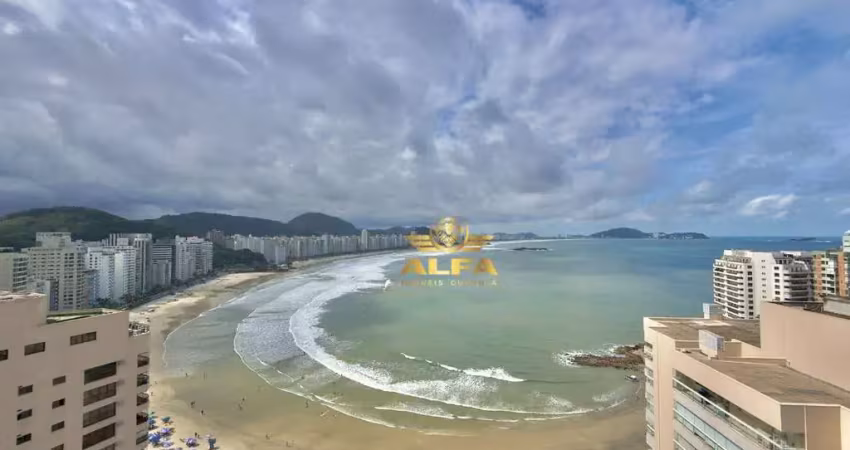Cobertura à venda na astúrias no guarujá | alfa imóveis guarujá